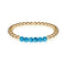 Delightful | 18k Gold | Blue Crystal | Gemstone Expression Bracelet