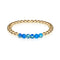 Jubilant | 18k Gold | Dark Blue Emperor Gemstone | Expression Bracelet