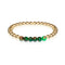 Dreamy | 18k Gold | New Green Agate | Gemstone Expression Bracelet