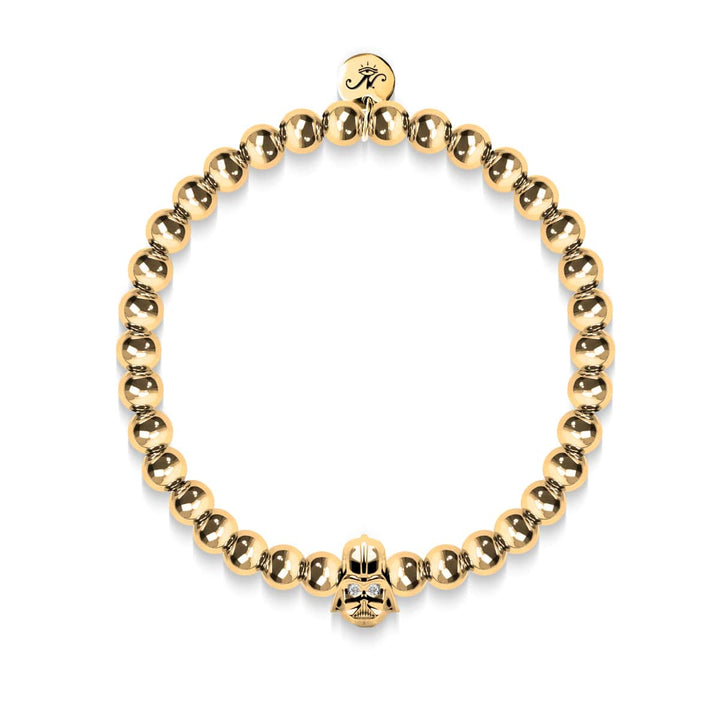 Vader | 18k Gold | Crystal Charm Bracelet