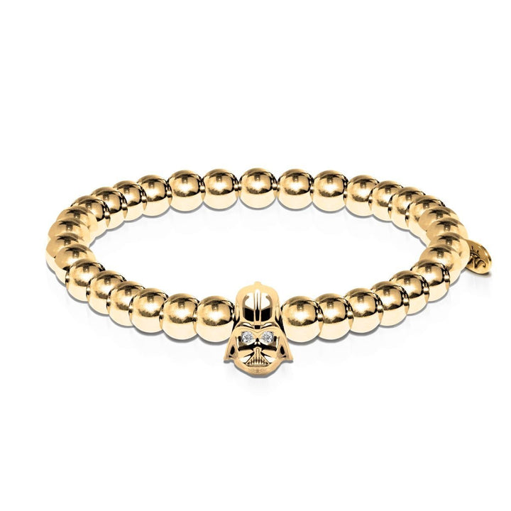 Men's | Vader | 18k Gold | Crystal Charm Bracelet