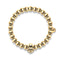 Men's | Vader | 18k Gold | Crystal Charm Bracelet