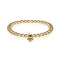 Vader | 18k Gold | Crystal Charm Bracelet