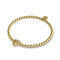 Fierce | 18k Gold | Crystal Cat Bracelet