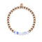 Joyful | 18k Rose Gold | Porcelain Jade | Gemstone Expression Bracelet