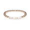 Enthusiastic | 18k Rose Gold | Cream Turquoise | Gemstone Expression Bracelet
