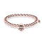 Men's | Vader | 18k Rose Gold | Crystal Charm Bracelet