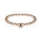 Trooper | 18k Rose Gold | Crystal Charm Bracelet