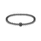 Glamorous | Gunmetal | Black Cubic Zirconia Crystals | Expression Bracelet | Men's