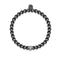 Mesmerizing | Onyx Steel | Crystal Pavé Expression Bracelet | Men's