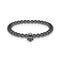 Vader | Charcoal Steel | Crystal Charm Bracelet