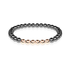 Illuminated | Gunmetal | 18k Rose Gold | Expression Bracelet | Men's