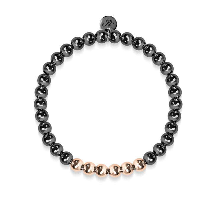 Illuminated | Gunmetal | 18k Rose Gold | Expression Bracelet | Men's