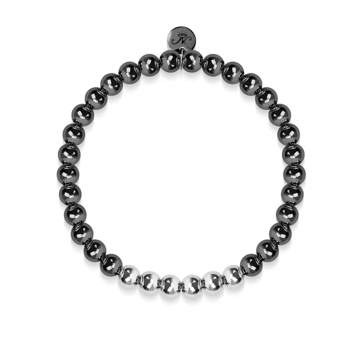 Confident | Gunmetal | Silver | Expression Bracelet | Men's