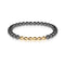 Glorious | Gunmetal | 18k Gold | Expression Bracelet | Men's