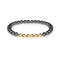 Glorious | Gunmetal | 18k Gold | Expression Bracelet