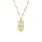 Owl | 18k Gold | Charm Necklace