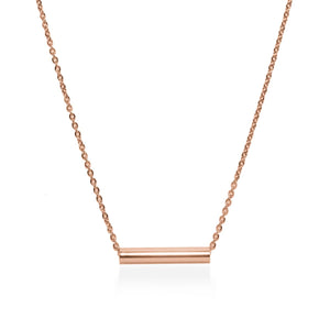 Minimalist | 18k Rose Gold | Necklace