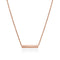 Minimalist | 18k Rose Gold | Necklace