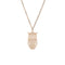 Owl | 18k Rose Gold | Charm Necklace