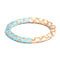 Golden Sky | Himalayan Glass Bead Bracelet