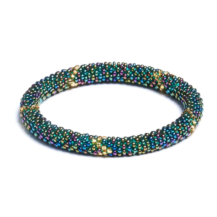 Tropic Whisper | Himalayan Glass Bead Bracelet