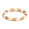 Goldenrod | Himalayan Glass Bead Bracelet