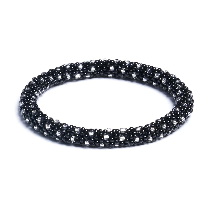 Summer Starlight | Himalayan Glass Bead Bracelet