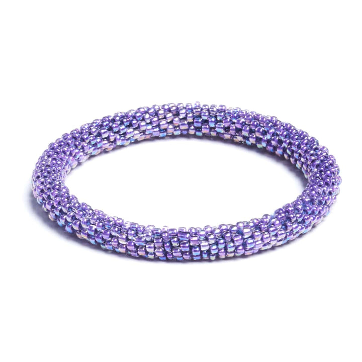 Orchid | Himalayan Glass Bead Bracelet