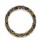 Golden Firework | Himalayan Glass Bead Bracelet