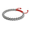 Silver and Red Enamel | Crystal Gala | Fashion Santa Bracelet | Red