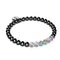 Grey | Gunmetal | Mermaid Glass Expression Bracelet | Men's