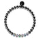 Grey | Gunmetal | Mermaid Glass Expression Bracelet | Men's