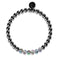 Grey | Gunmetal | Mermaid Glass Expression Bracelet