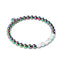 Rainbow White | Unicorn Silver | Mermaid Glass Expression Bracelet