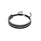 Amici | Silver | Black | Macrame Bracelet | Men's