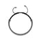 Amici | Silver | Black | Macrame Bracelet