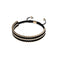 Amici | 18k Rose Gold | Black | Macrame Bracelet | Men's