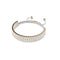 Amici | 18k Rose Gold | White | Macrame Bracelet