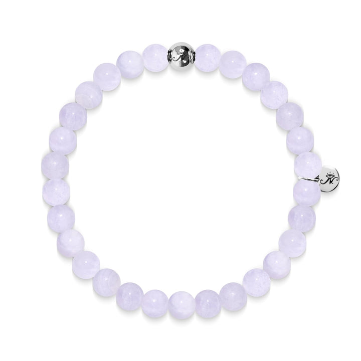 Cleanse | Silver Essence Blue Jade Bracelet