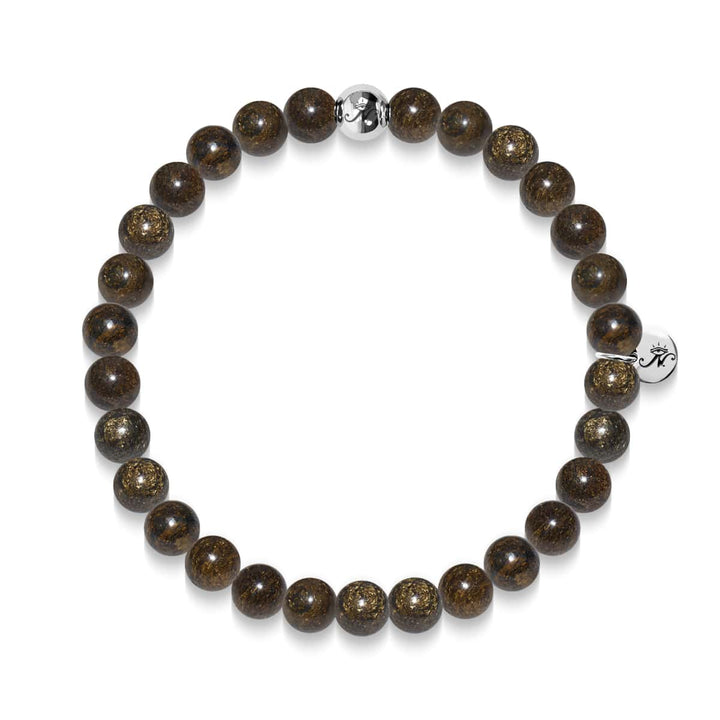 Self-Esteem | Silver Essence Bronzite Bracelet