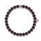 Vitality | Silver Essence Red Garnet Bracelet