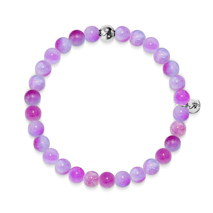 Love | Silver Essence Multi-Colored Jade Bracelet