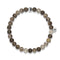 Will Power | Silver Essence Silver Leaf Jasper Bracelet