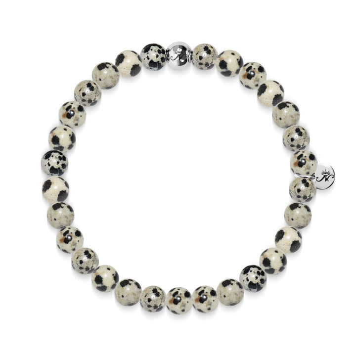 Healing | Silver Essence Dalmation Jasper Bracelet