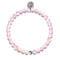 Pink | .925 Sterling Silver | Mermaid Glass Bead Bracelet
