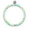 Emerald | .925 Sterling Silver | Mermaid Glass Bead Bracelet