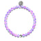 Lavender |  .925 Sterling Silver | Mermaid Glass Bead Bracelet