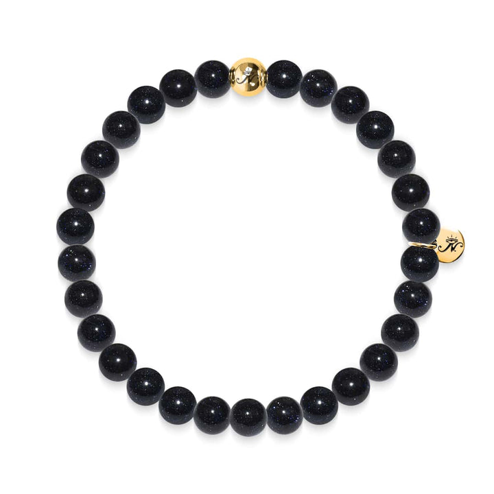 Energy | Gold Essence Blue Sand Stone Bracelet