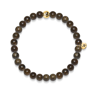 Self-Esteem | Gold Essence Bronzite Bracelet